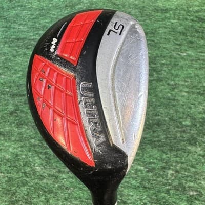 Wilson Ultra SL Hybrid Rescue Golf Club RH Mens Steel Shaft Wilson Grip Black - Image 1