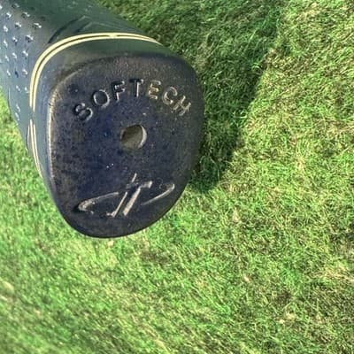 Tour Edge BackDraft B3 Mallet Putter Junior RH Steel Shaft Gold Blue Golf Club - Thumbnail 10