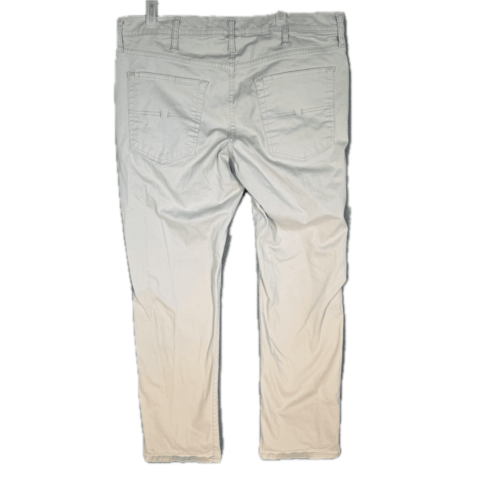 US Polo Assn Jeans Mens 38x30 Beige Straight Leg Mid Rise Stretch Denim - Thumbnail 2