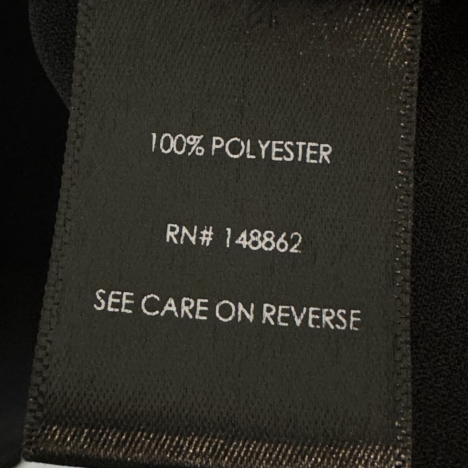 Torrid Tank Top Women’s 3 Black Georgette Strappy V-Neck 100% Polyester W 324 - Thumbnail 5