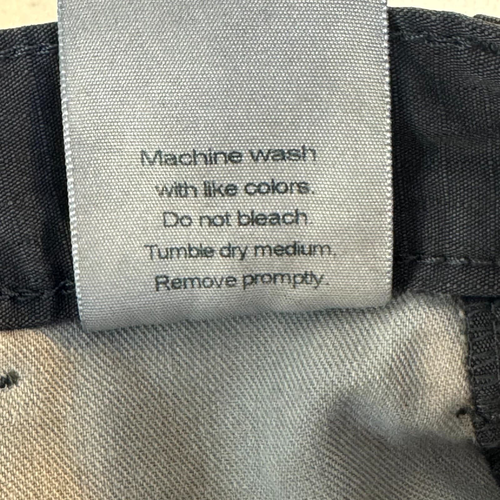 Carhartt 74533-33 Pants Mens 38x34 Gray Ripstop Relaxed Fit Workwear - Thumbnail 6