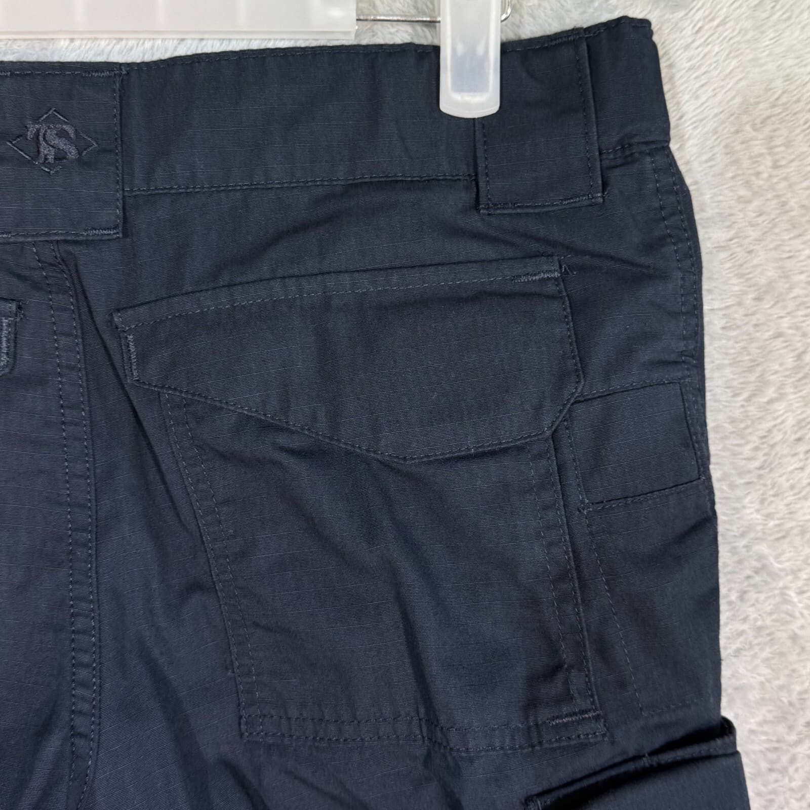 Tru-Spec Womens Cargo Pants Size 8 Navy Ripstop Double Knee Tactical - Thumbnail 7