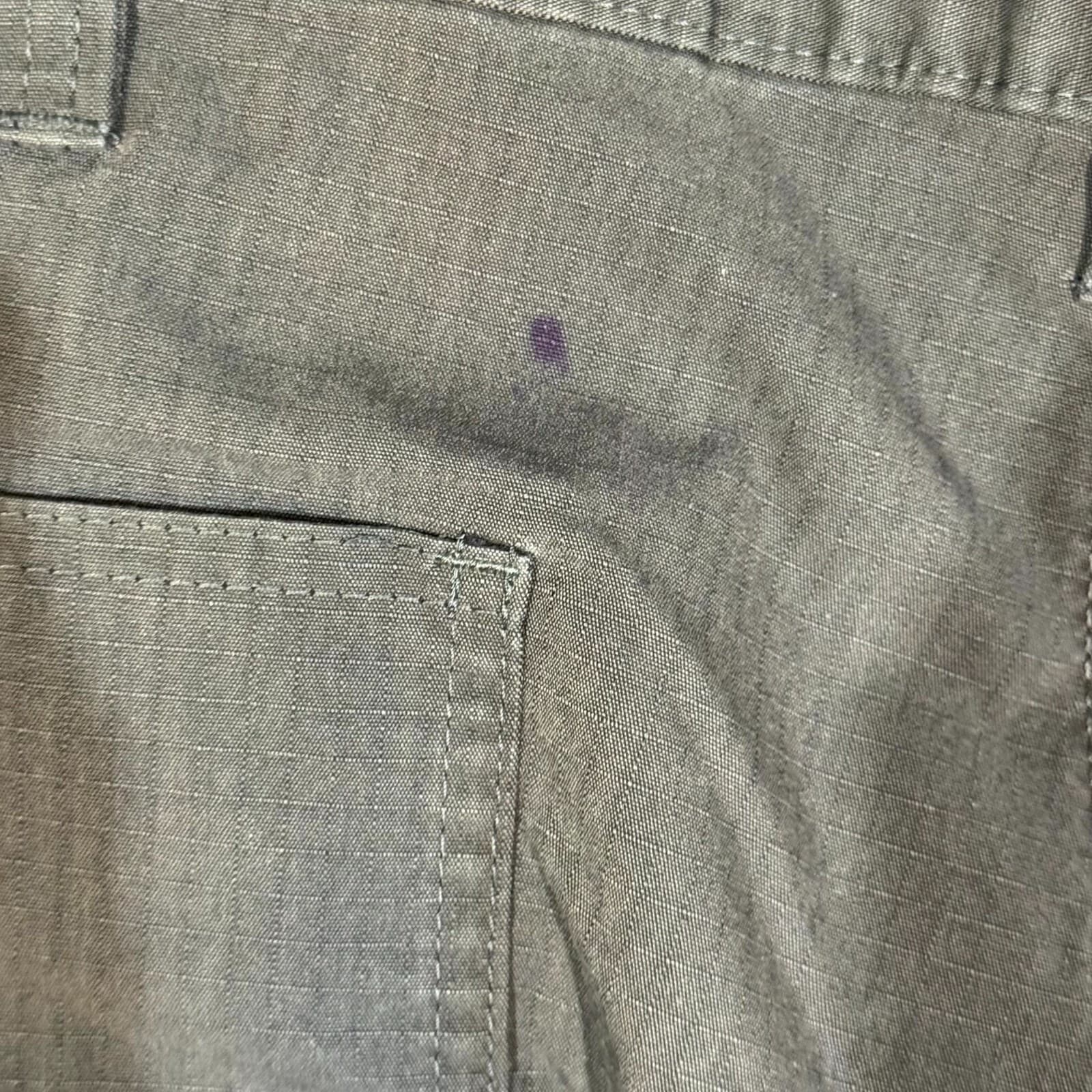 Carhartt 74533-33 Pants Mens 38x32 Gray Ripstop Relaxed Fit Workwear - Thumbnail 5