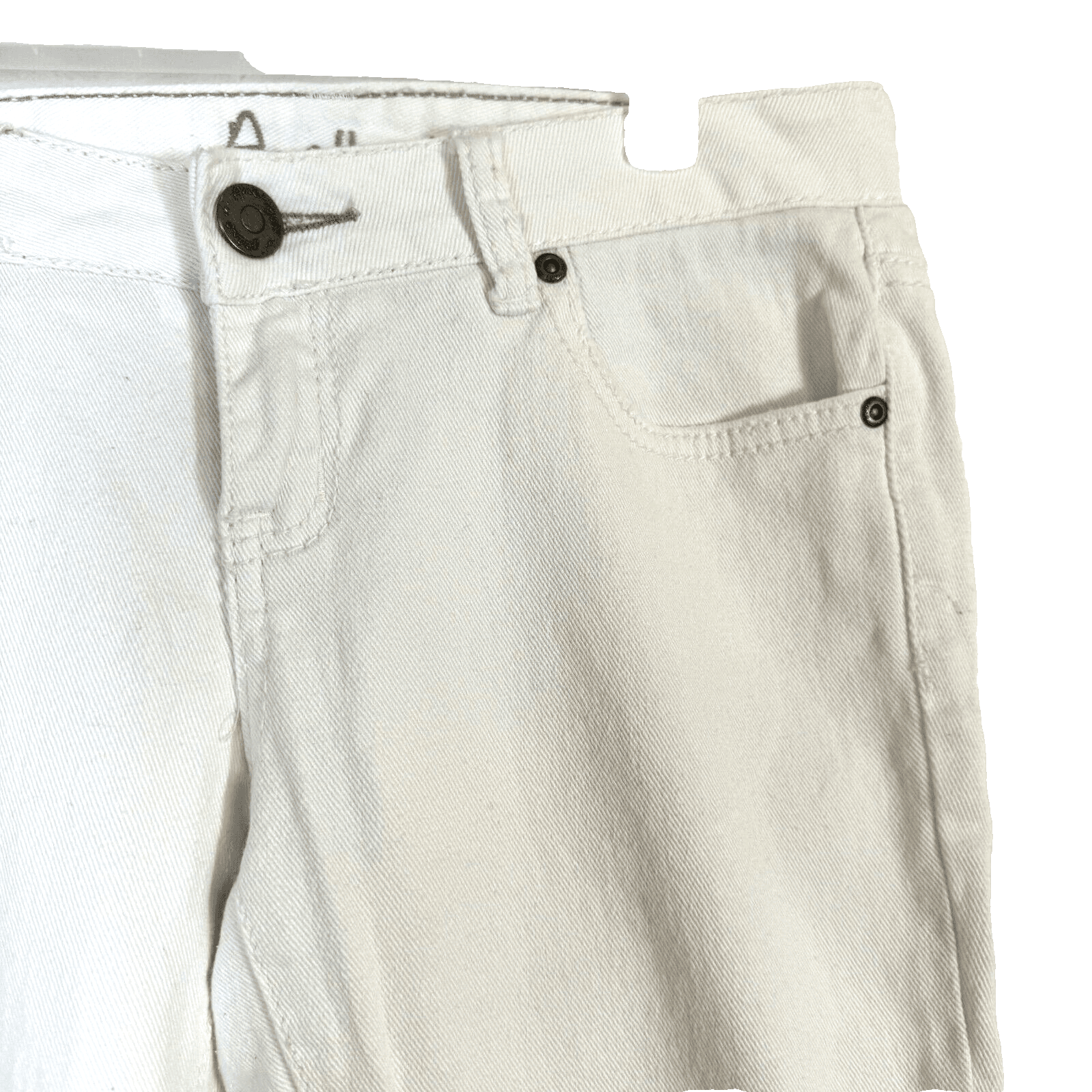 Amethyst Women’s Size 5 White Low-Rise Skinny Jeans Stretch Denim, 5-Pock W373 - Thumbnail 5