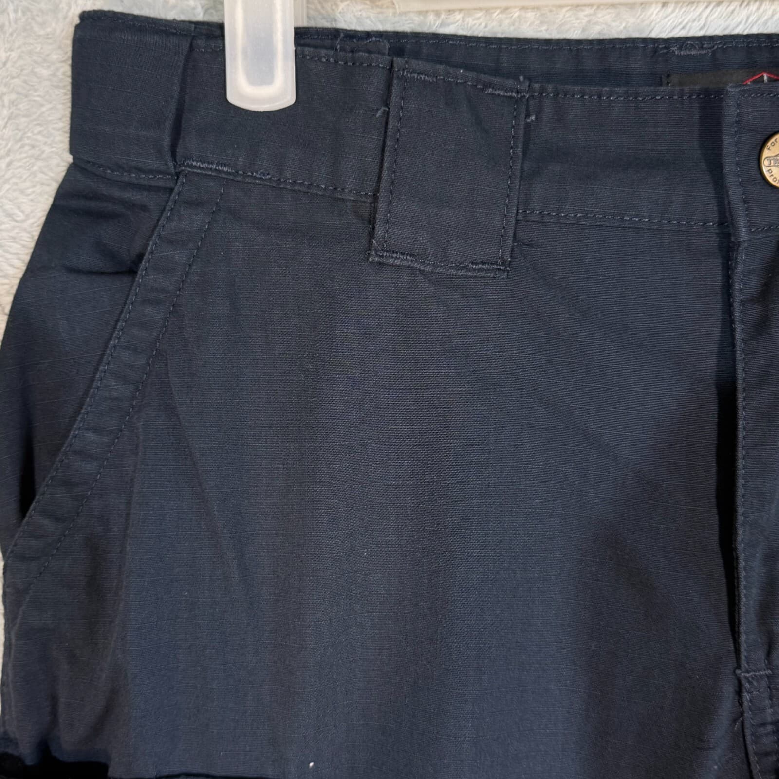 Tru-Spec Womens Cargo Pants Size 8 Navy Ripstop Double Knee Tactical - Thumbnail 3