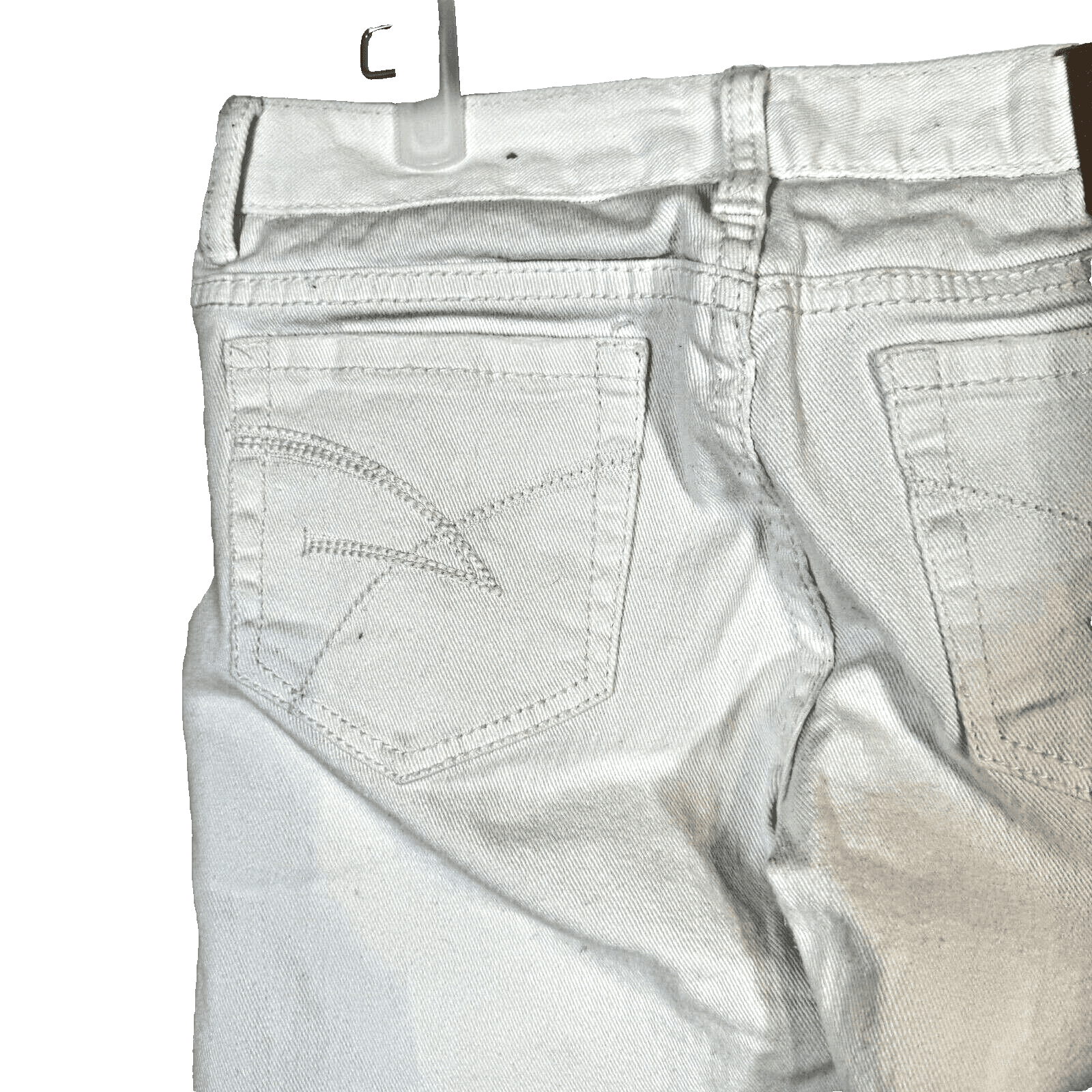 Amethyst Women’s Size 5 White Low-Rise Skinny Jeans Stretch Denim, 5-Pock W373 - Thumbnail 10