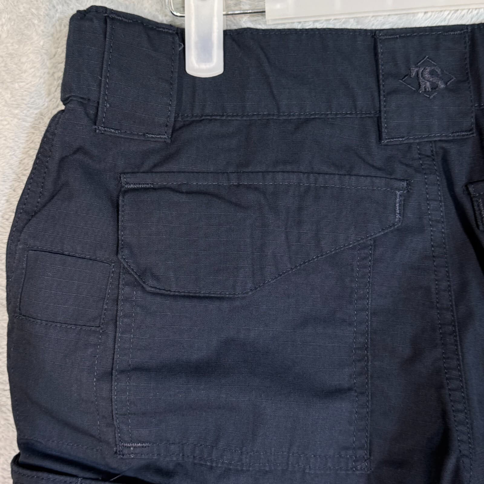 Tru-Spec Womens Cargo Pants Size 8 Navy Ripstop Double Knee Tactical - Thumbnail 6