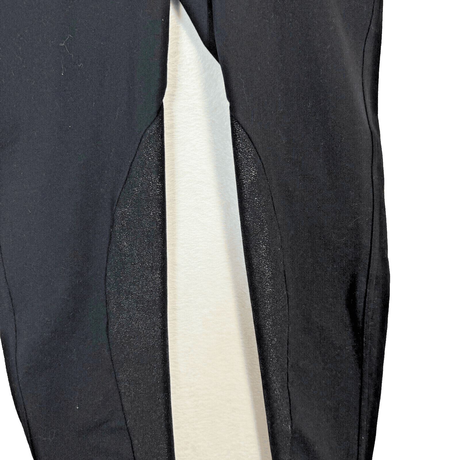 Spanx Leggings Women’s Size 1 Black Glitter High-Waist Elastic Waistband W298 - Thumbnail 3