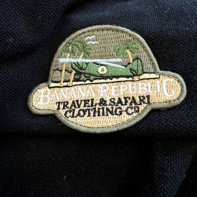 Banana Republic Men’s Black Short Sleeve Pullover Shirt Size S Travel Pat M 34 - Thumbnail 6