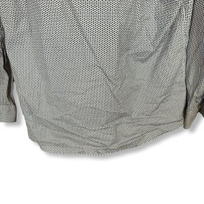 Tommy Hilfiger Dress Shirt Men L Slim Fit Navy White Long Sleeve Button Up M 32 - Thumbnail 13