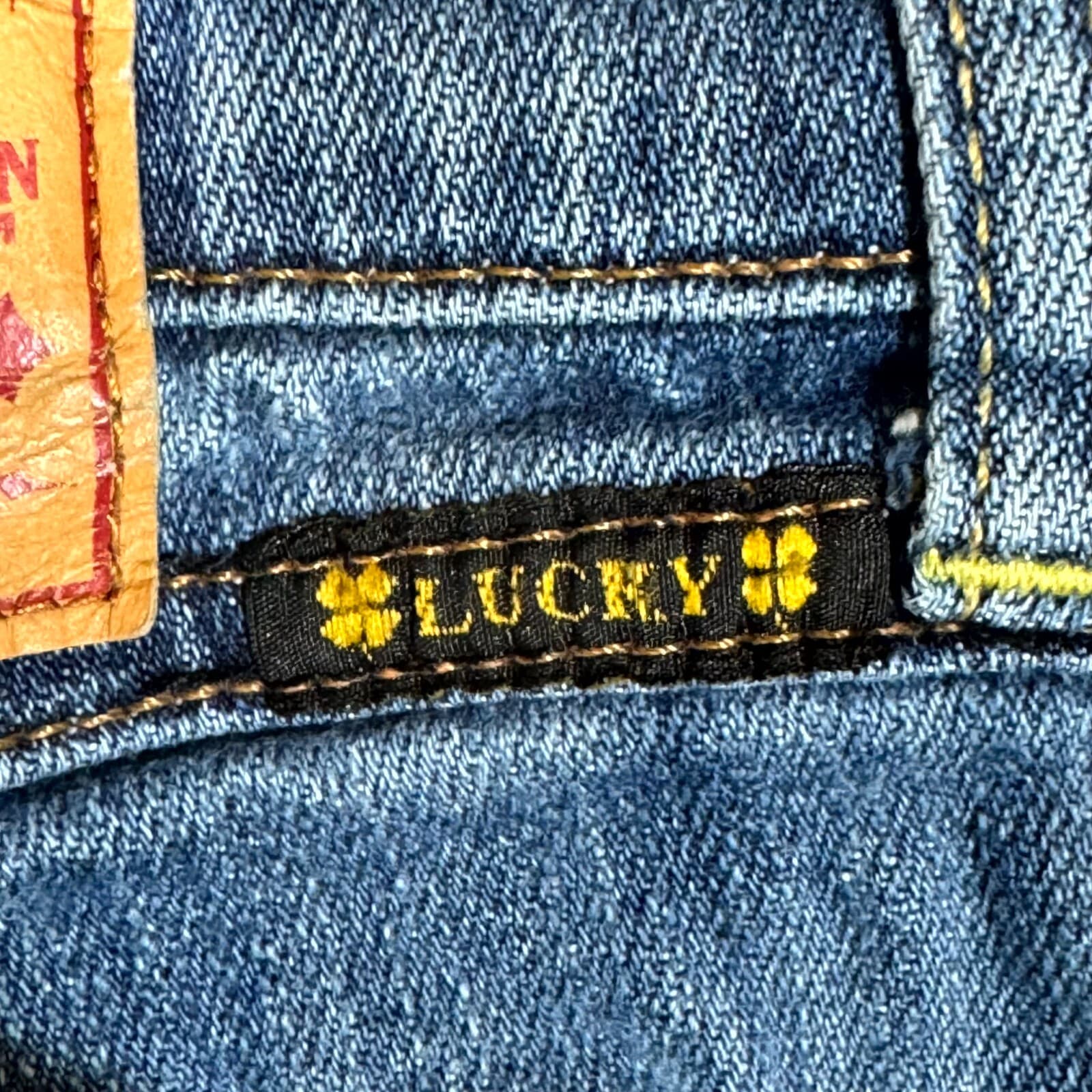 Lucky Brand Womens Jeans Size 6 / 28 Blue Denim Mid Rise Straight Leg - Thumbnail 12