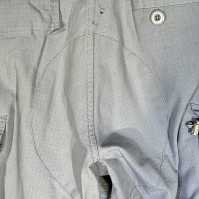 CQR Ripstop Cargo Pants Mens Medium Long Gray Tactical Utility Workwear Hiking - Thumbnail 7