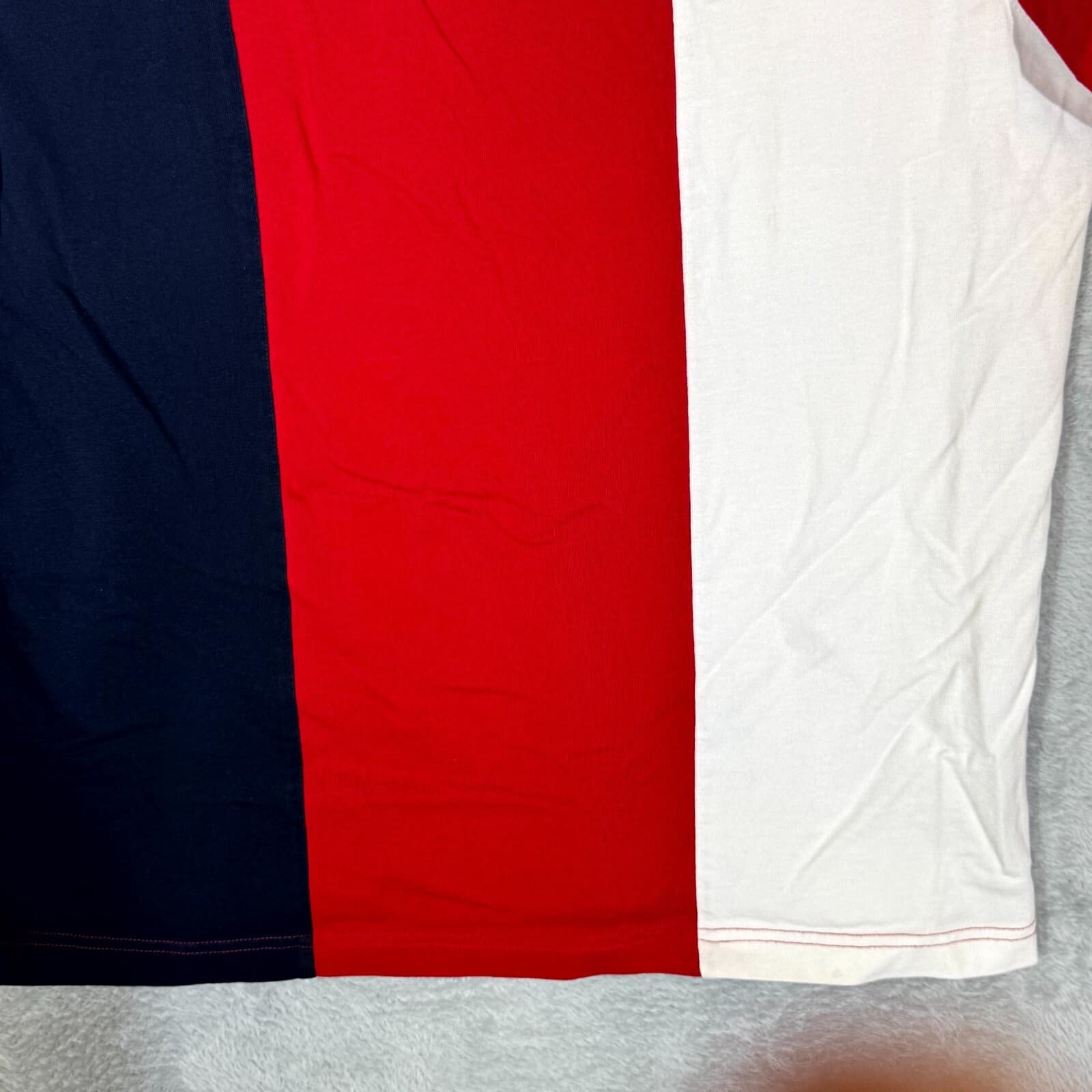 Nautica Jeans Co Men’s Polo Shirt XL Multicolor Stripe 100% Cotton Casual - Thumbnail 6