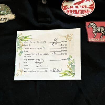 Banana Republic Men’s Black Short Sleeve Pullover Shirt Size S Travel Pat M 34 - Thumbnail 8