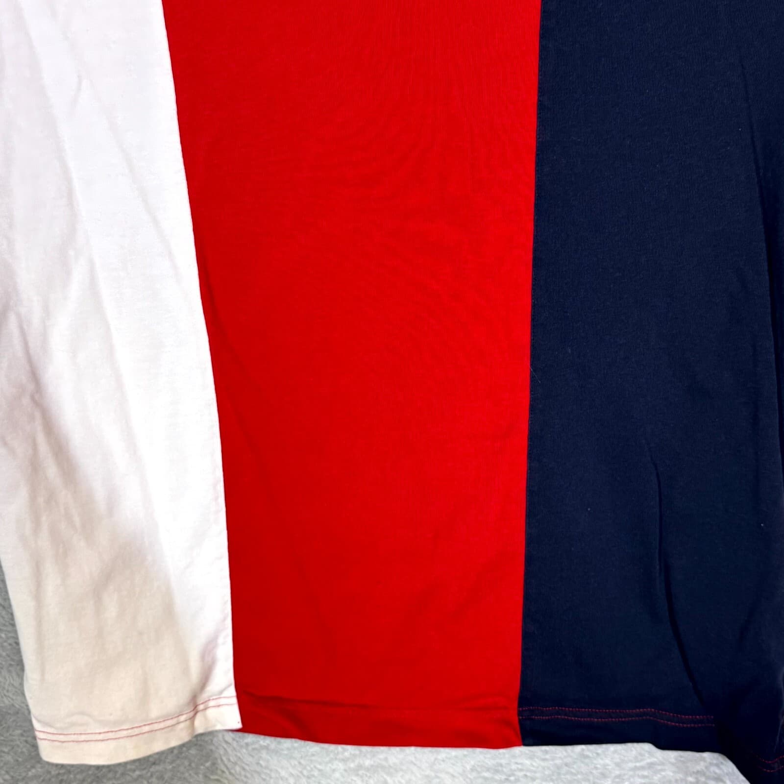 Nautica Jeans Co Men’s Polo Shirt XL Multicolor Stripe 100% Cotton Casual - Thumbnail 13