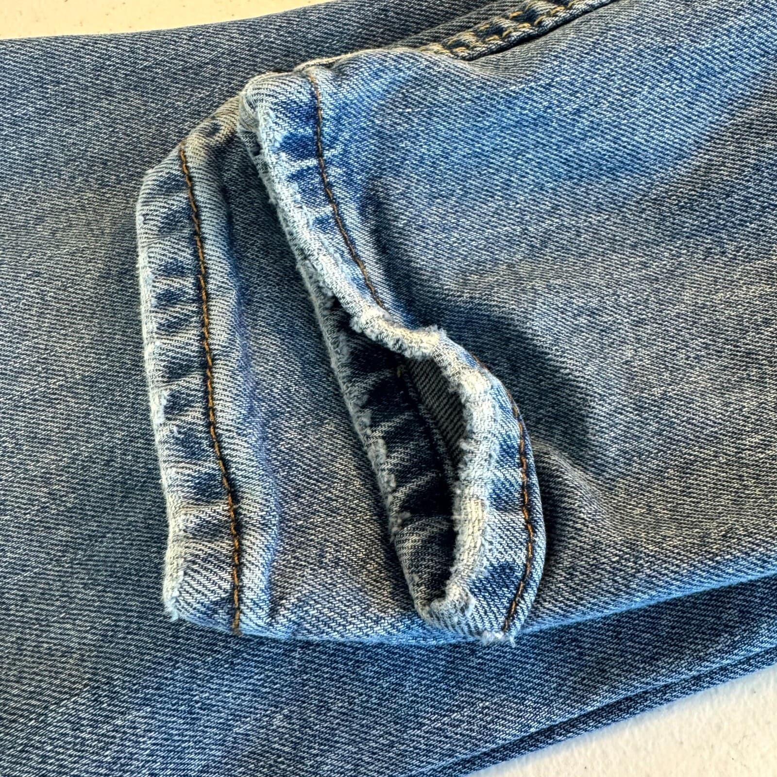 Levis 512 Jeans Mens 30x30 Blue Denim Stretch Slim Tapered Distressed - Thumbnail 14