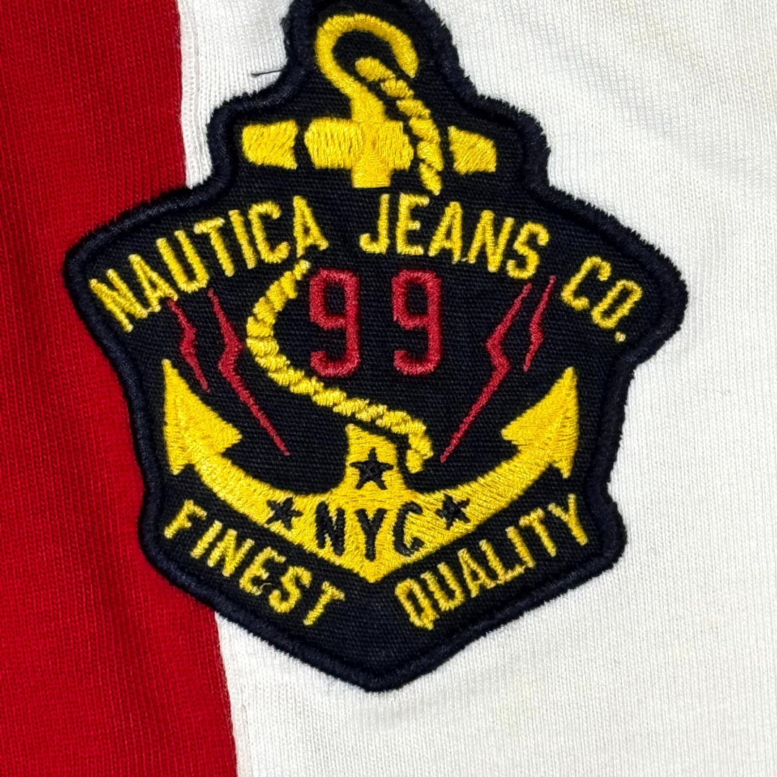 Nautica Jeans Co Men’s Polo Shirt XL Multicolor Stripe 100% Cotton Casual - Thumbnail 7