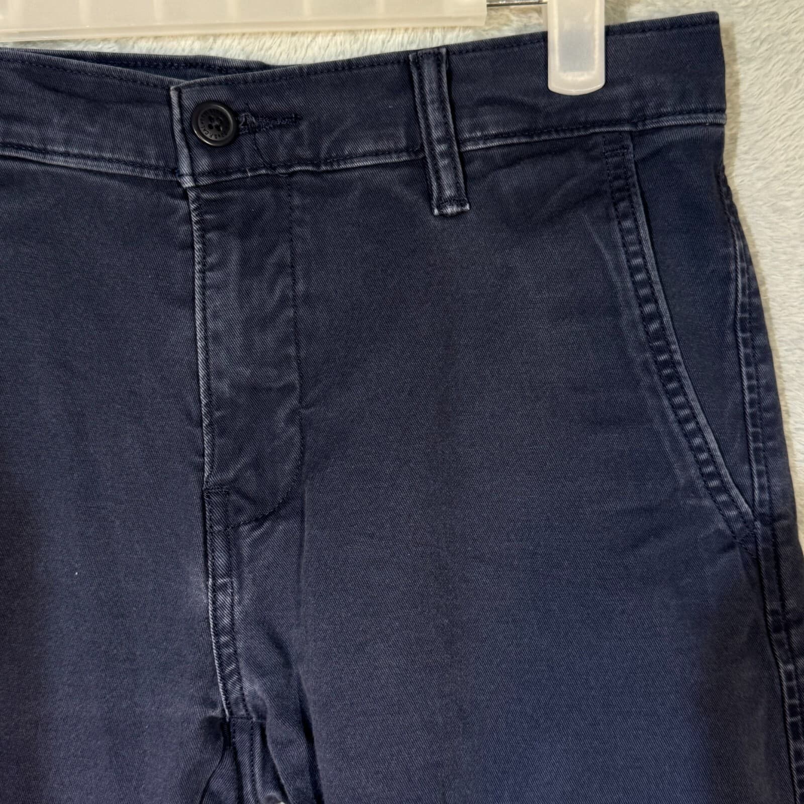 Levi’s 552 Mens Jeans 28x30 Blue Denim Mid Rise Straight Leg Medium Wash - Thumbnail 4