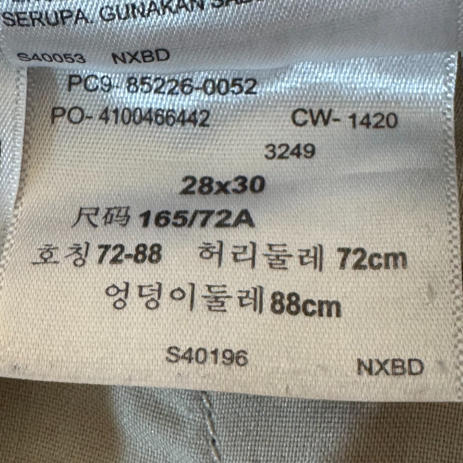 Levi’s 552 Mens Jeans 28x30 Blue Denim Mid Rise Straight Leg Medium Wash - Thumbnail 13