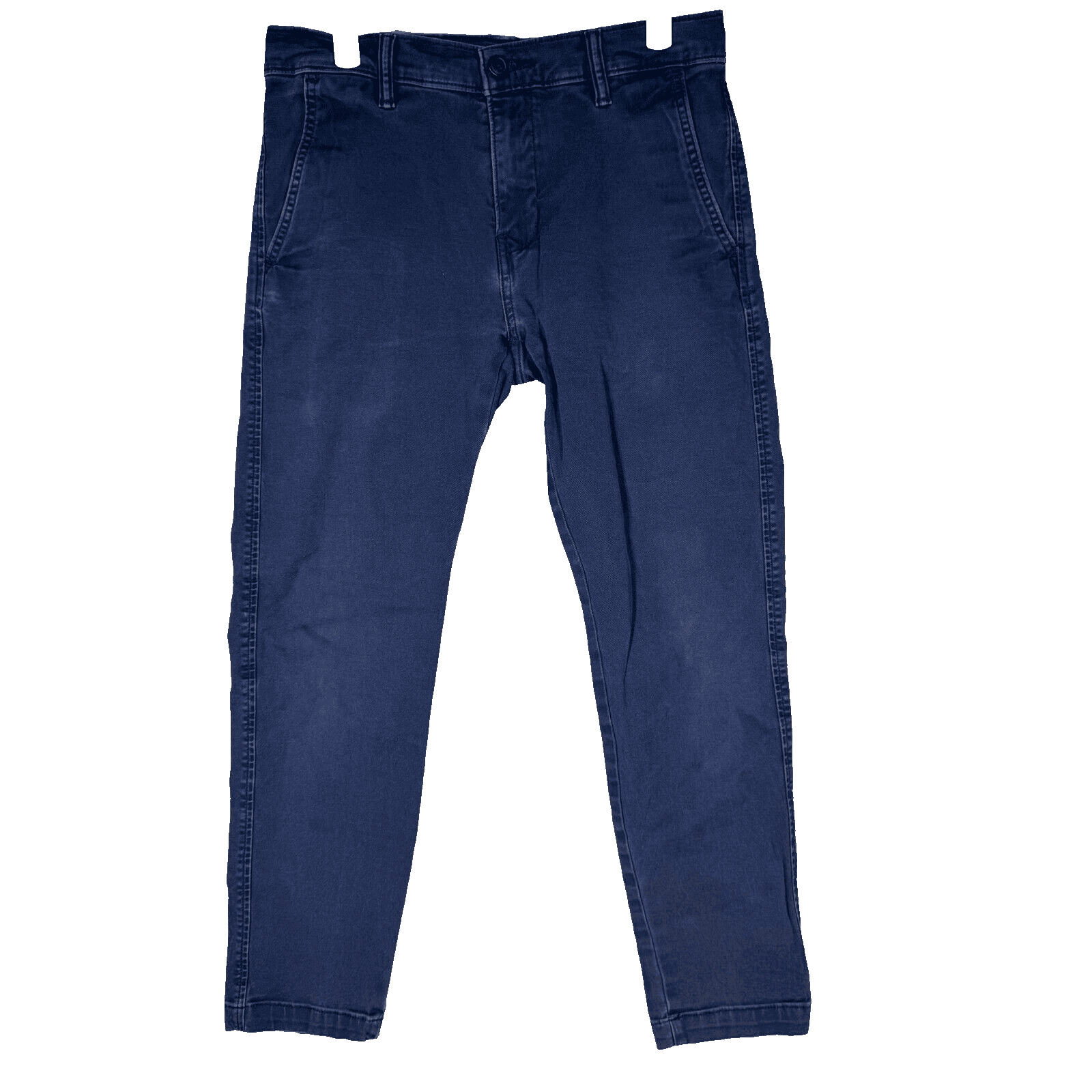 Levi’s 552 Mens Jeans 28x30 Blue Denim Mid Rise Straight Leg Medium Wash - Image 1