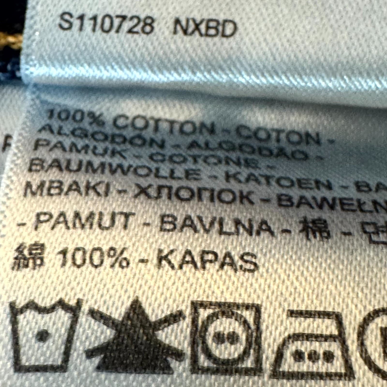 Levi’s 550 Mens Jeans 42x32 Blue Denim Relaxed Fit Mid Rise Straight Leg - Thumbnail 14