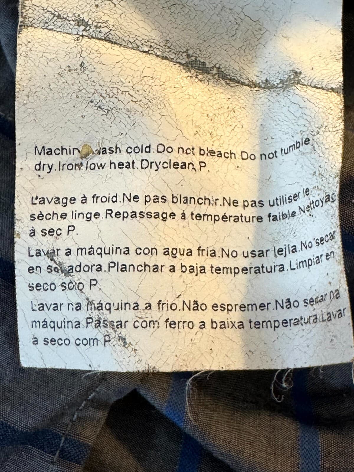 Hugo Boss Men’s Shirt Large Gray Stripe 100% Cotton Fitted Button-Up Excellent - Thumbnail 14