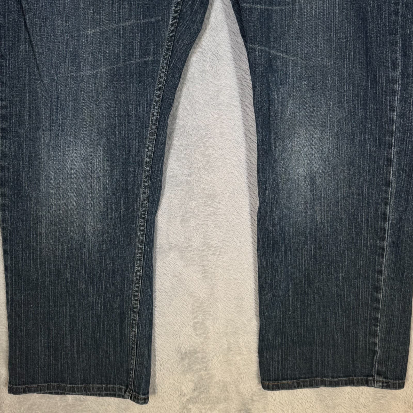 Levi’s 559 Mens Jeans 42x30 Blue Denim High Rise Straight Leg 100% Cotton - Thumbnail 5