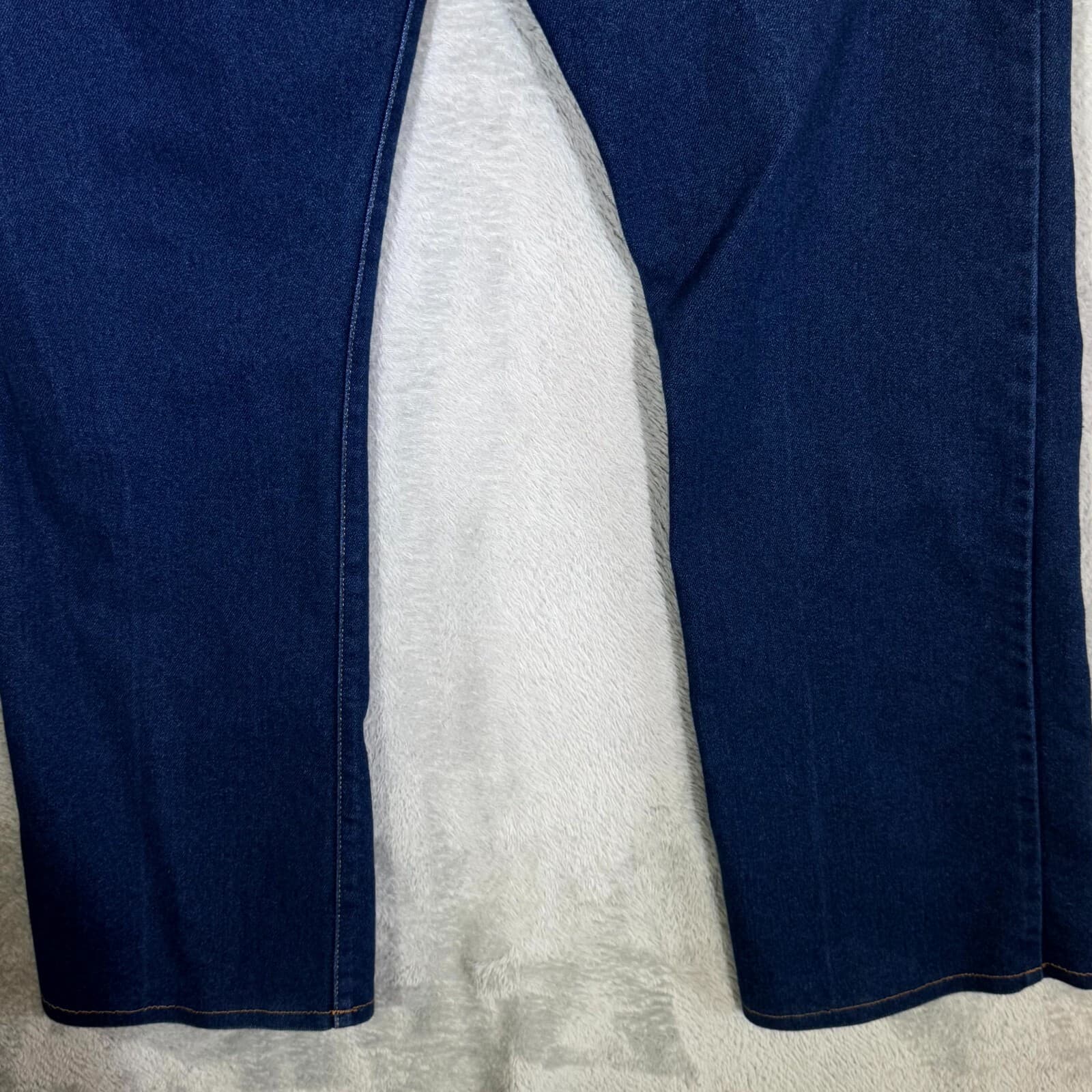 Levi’s 517 Men’s Jeans 38×34 Blue Denim Medium Wash High-Rise Bootcut Excellent - Thumbnail 8