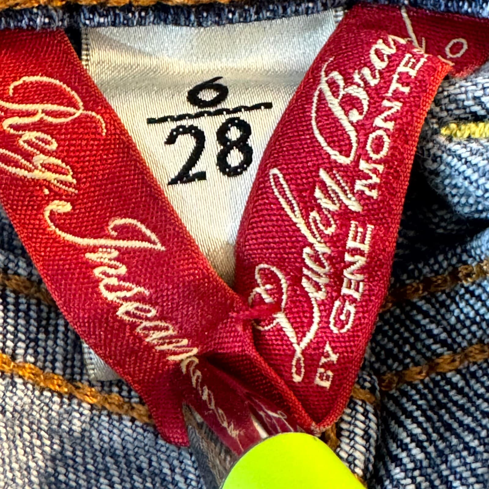 Lucky Brand Womens Jeans Size 6 / 28 Blue Denim Mid Rise Straight Leg - Thumbnail 13