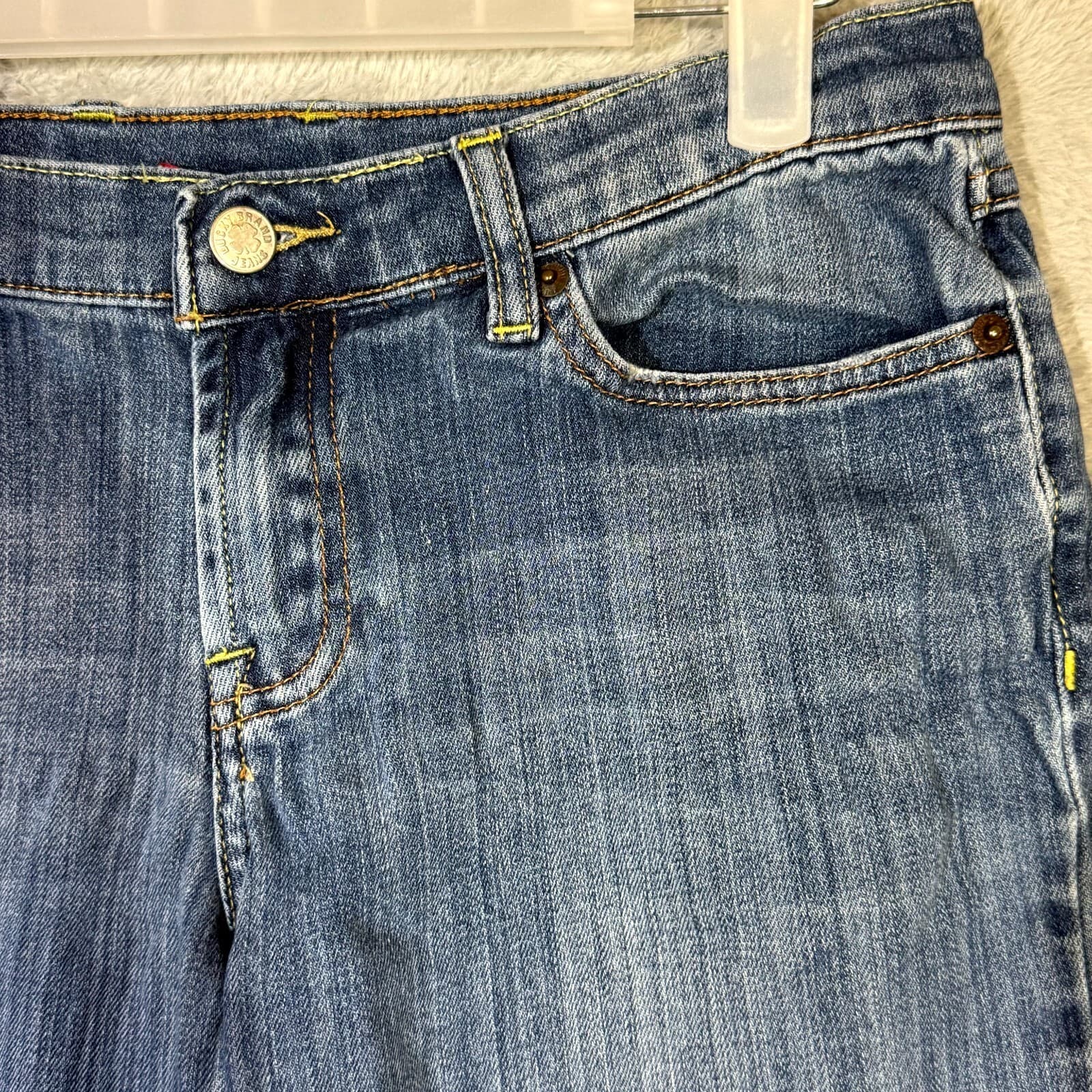 Lucky Brand Womens Jeans Size 6 / 28 Blue Denim Mid Rise Straight Leg - Thumbnail 5