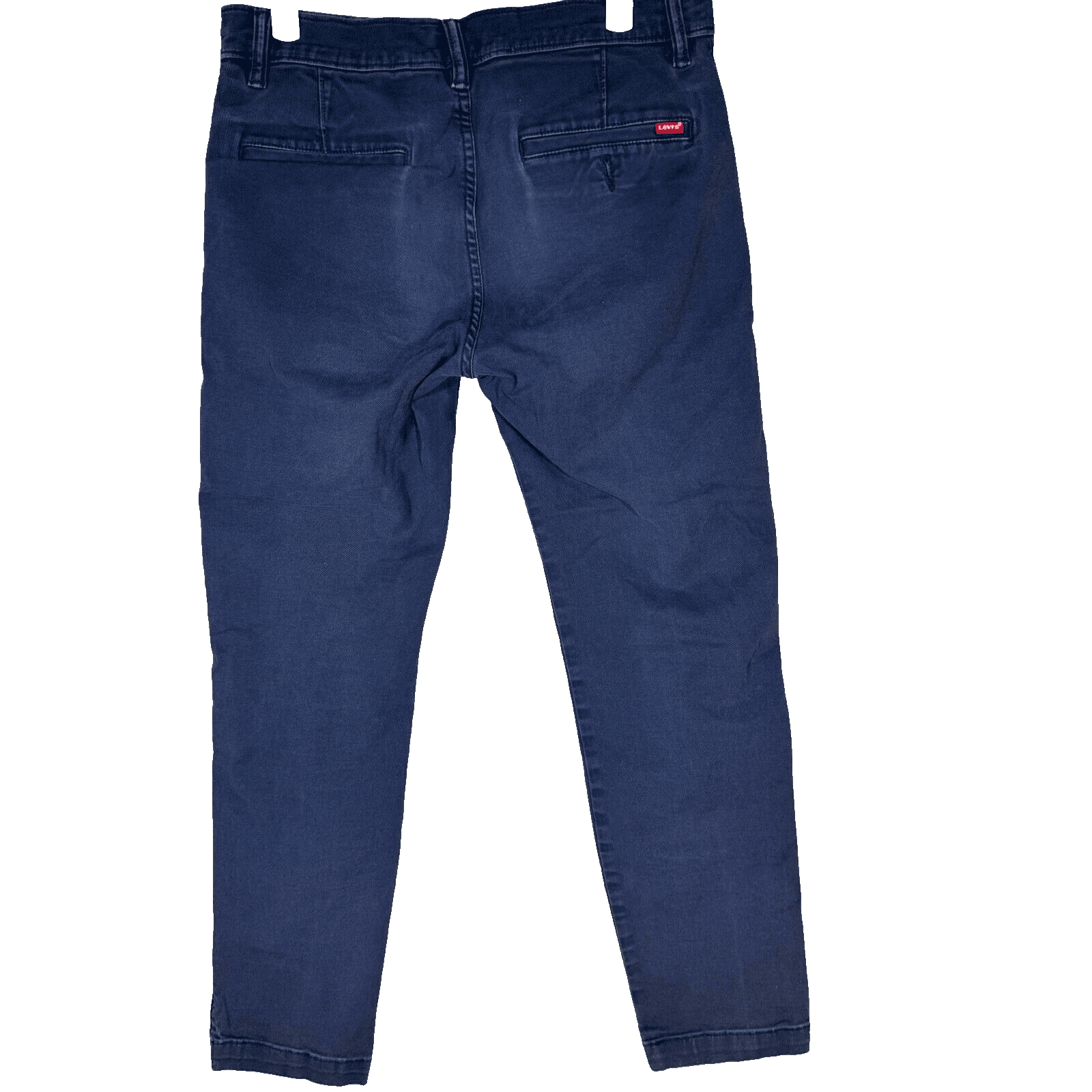 Levi’s 552 Mens Jeans 28x30 Blue Denim Mid Rise Straight Leg Medium Wash - Thumbnail 2