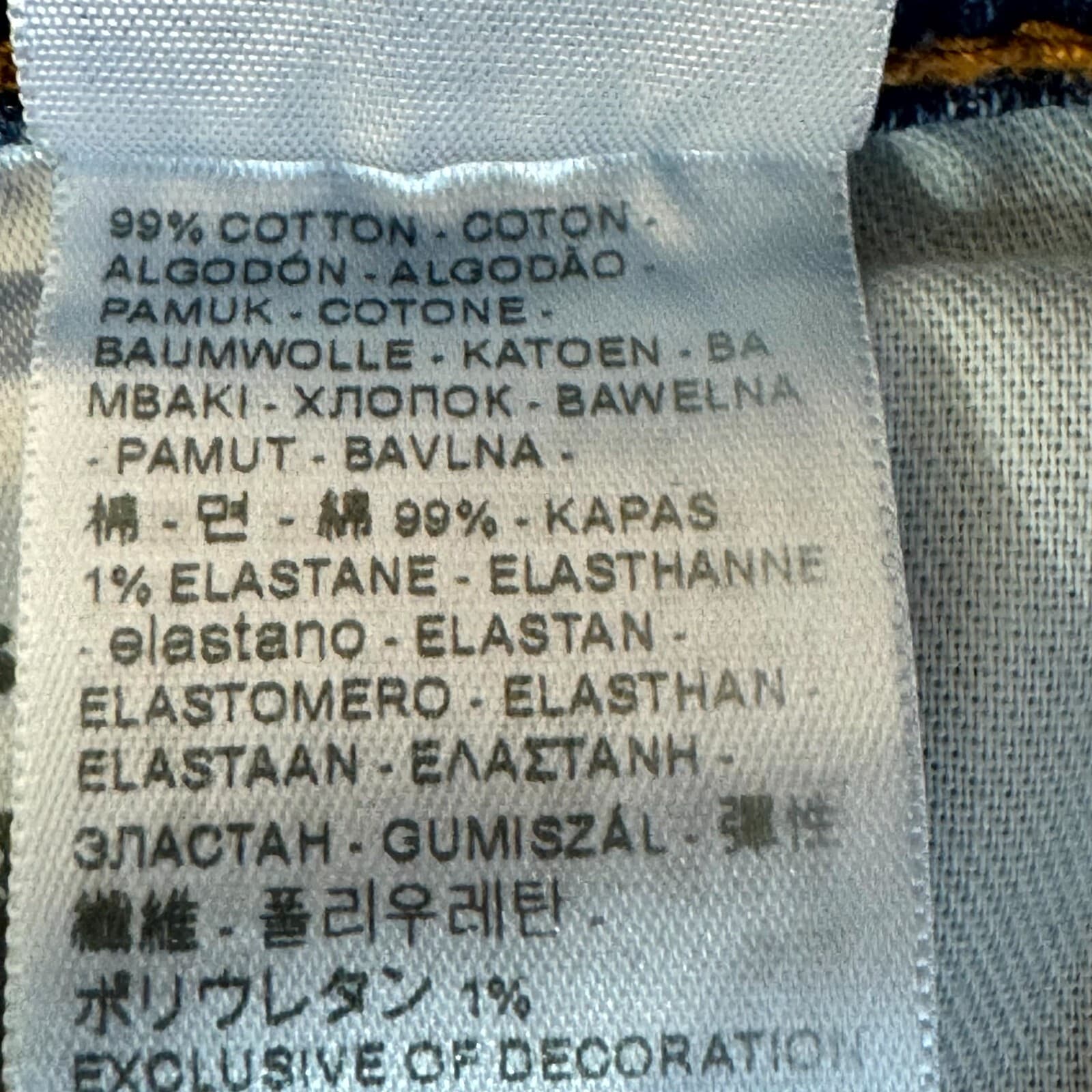 Levis 502 Jeans Mens 32x30 Blue Denim Tapered Straight Stretch Mid Rise - Thumbnail 5