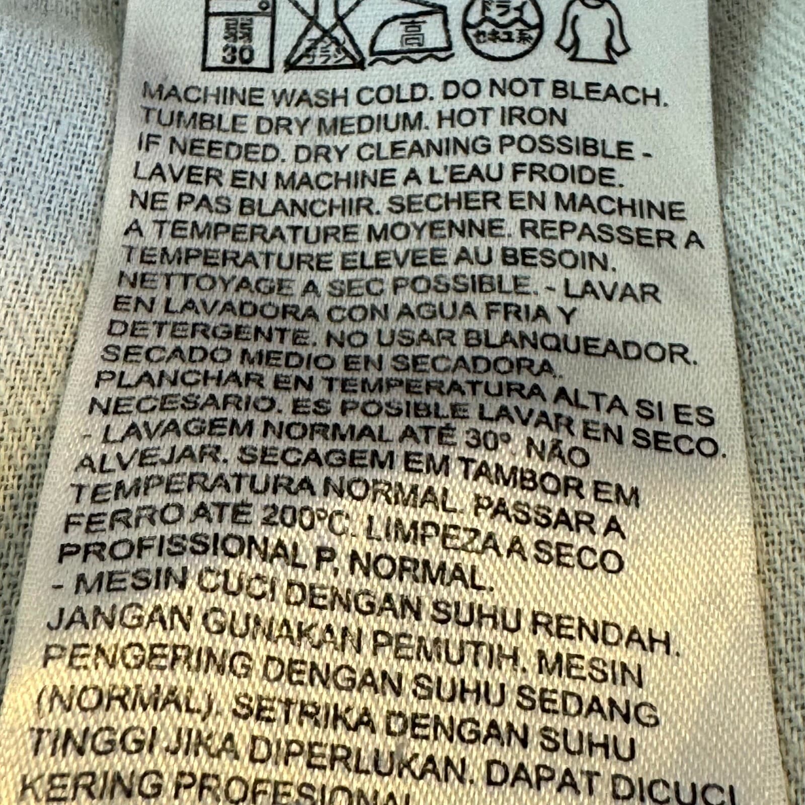 Levis 505 Jeans Mens 36x34 Beige Denim Regular Fit Straight Leg Khaki - Thumbnail 9