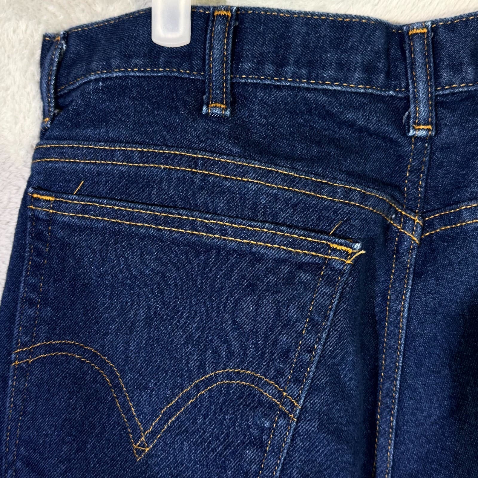 Levi’s 517 Men’s Jeans 38×34 Blue Denim Medium Wash High-Rise Bootcut Excellent - Thumbnail 6