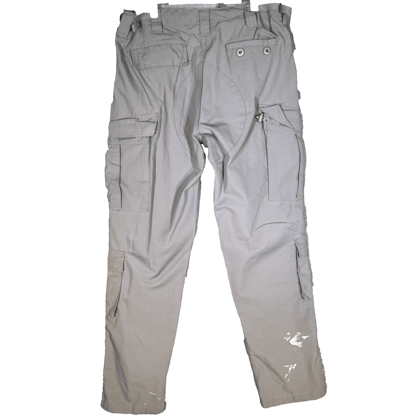 CQR Ripstop Cargo Pants Mens Medium Long Gray Tactical Utility Workwear Hiking - Thumbnail 2