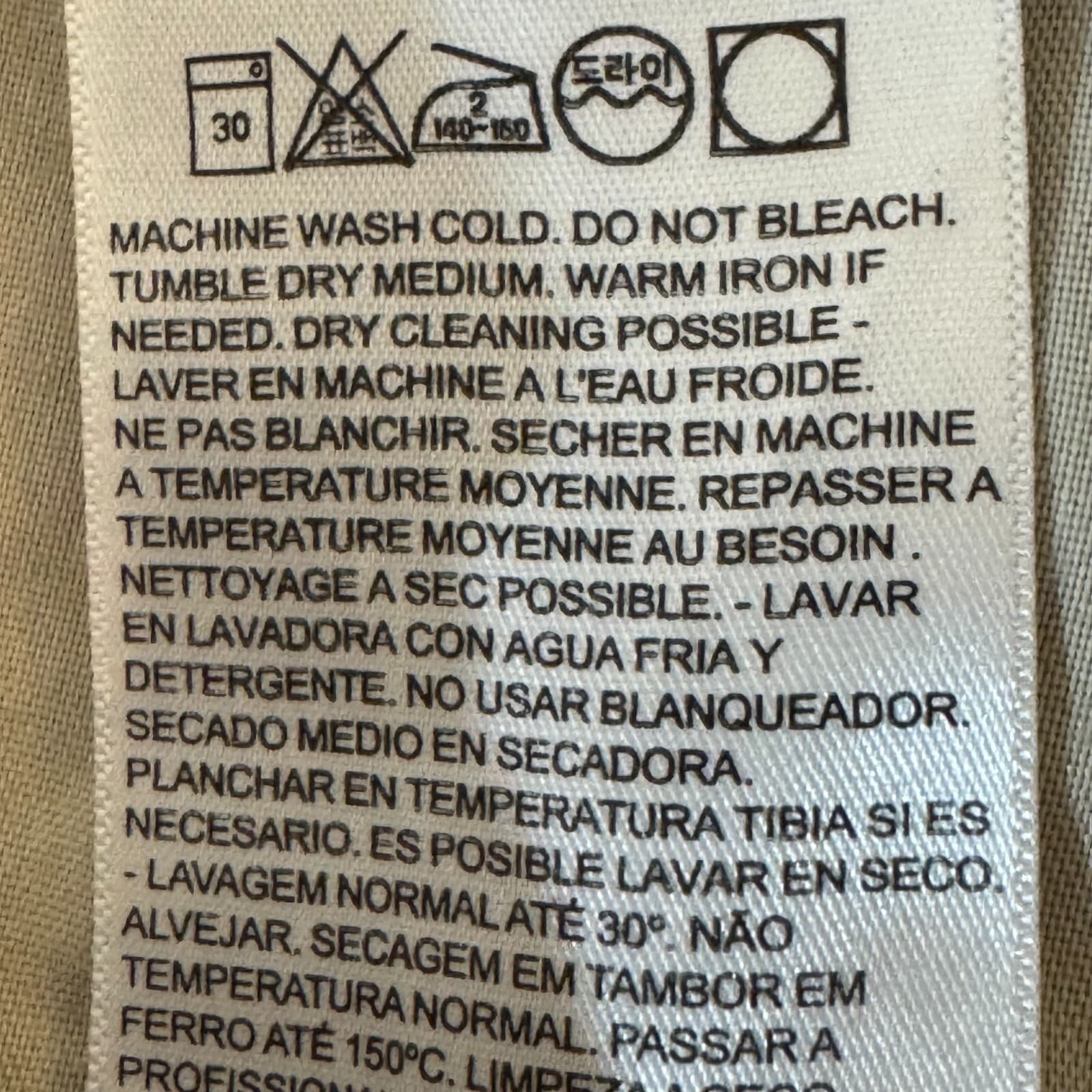 Levi’s 552 Mens Jeans 28x30 Blue Denim Mid Rise Straight Leg Medium Wash - Thumbnail 12