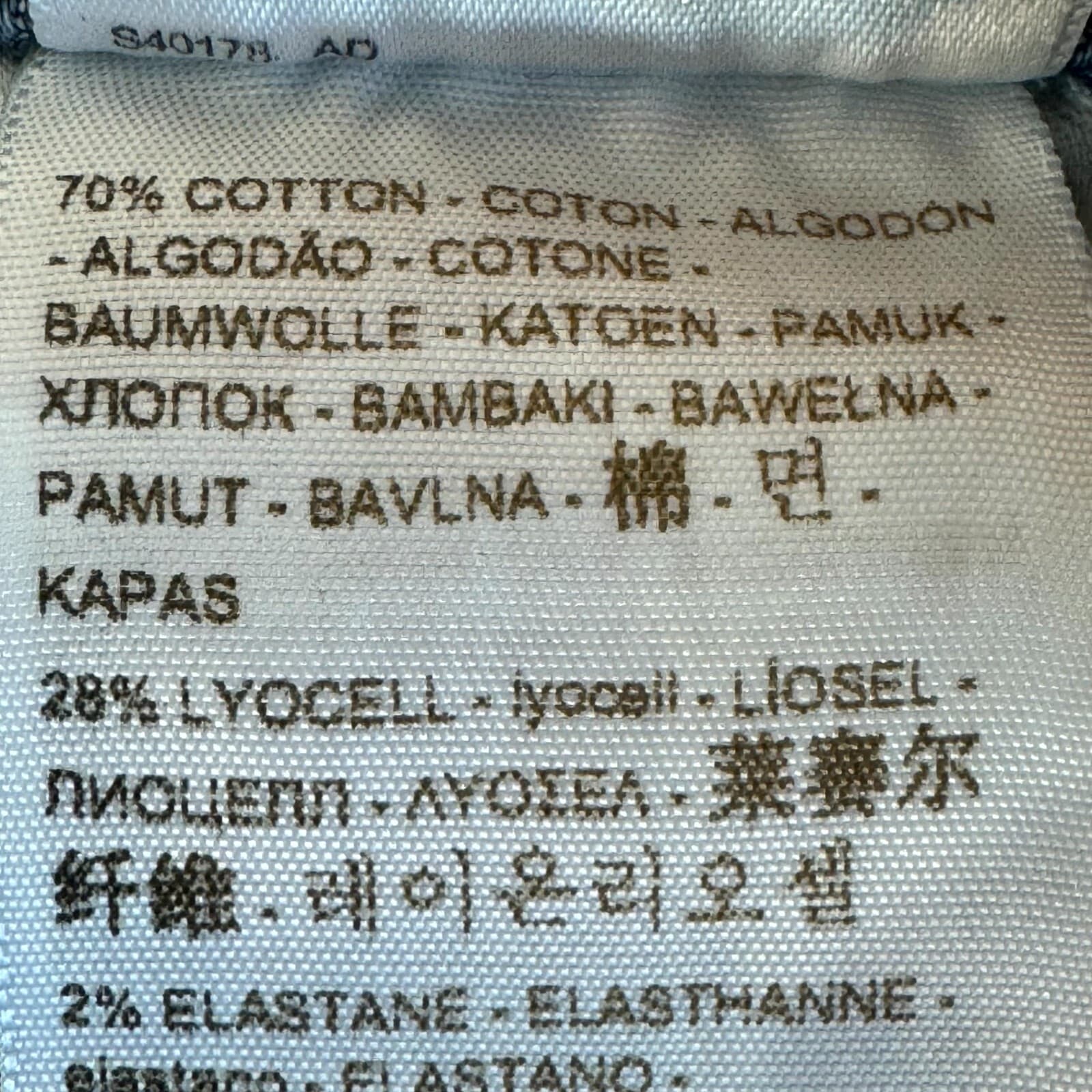 Levis 512 Jeans Mens 30x30 Blue Denim Stretch Slim Tapered Distressed - Thumbnail 11