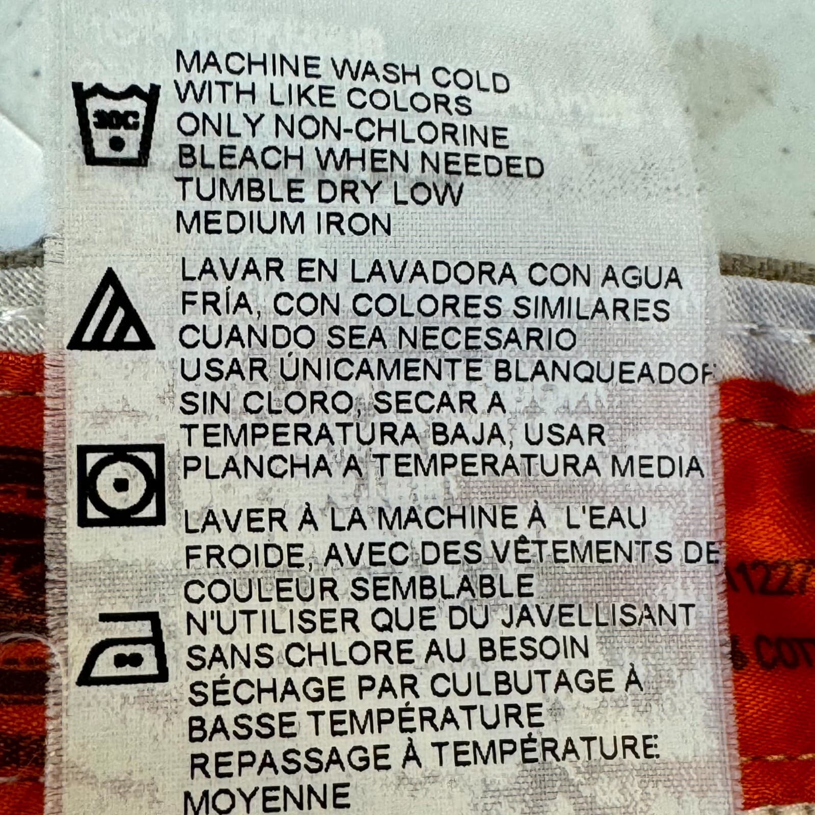 Dickies Work Pants Mens 40x32 Beige Relaxed Fit Flat Front Utility Workwear - Thumbnail 6