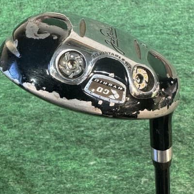 Jack Nicklaus 5i Hybrid Golf Club Mens RH Speed Flex UL Regular Graphite Black - Thumbnail 4