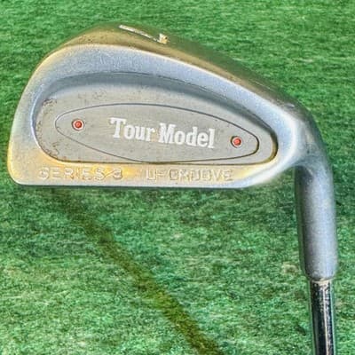 Tour Model 7 Iron Mens RH Series-3 U-Groove Steel Shaft Silver Single Club - Image 1