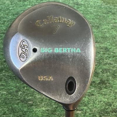 Vintage Callaway Big Bertha 7 Wood Ladies Gems Graphite RH Fairway Golf Club - Image 1