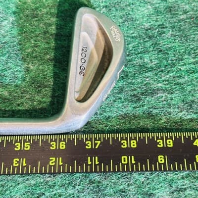 Wilson 7 Iron Mens RH Dyna-Steel Steel Shaft 1200-GE Single Silver USA - Thumbnail 5