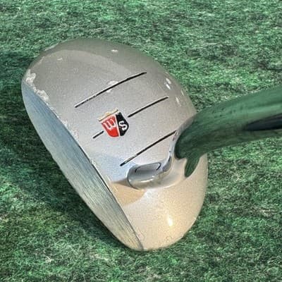 Vintage Wilson Staff 8820 Right Handed Putter Golf Club Mallet Steel Shaft - Thumbnail 3