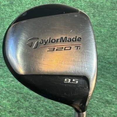 Vintage TaylorMade 320 Ti Driver 9.5° Penley LS 73 Graphite S Flex Golf Club - Image 1