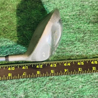 K.S. II 3 Wood Mens RH 15° CM-97 Shaft Oversize Fairway Wood Silver USA - Thumbnail 6