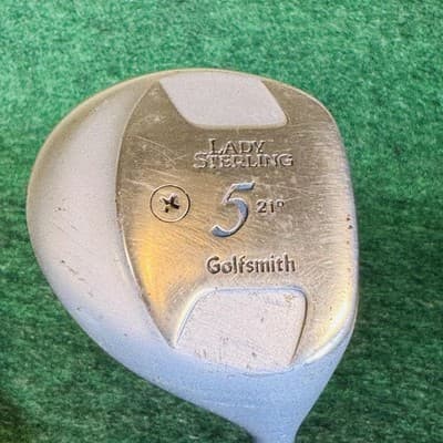 Golfsmith 5 Fairway Wood Womens RH 21° Lady Sterling Titanium Shaft Single USA - Image 1