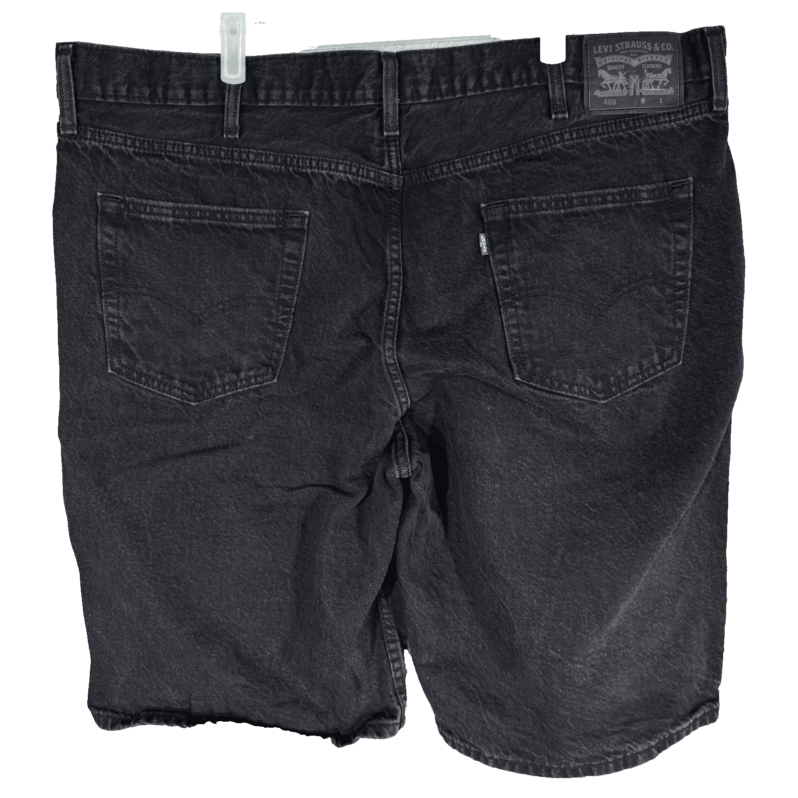 Levis 469 Shorts Mens 44 Denim Relaxed Fit Classic Casual Jeans - Thumbnail 2