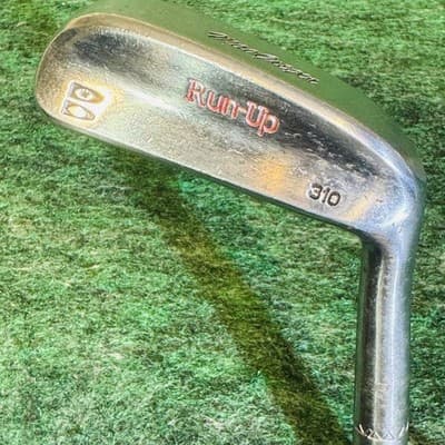 Vintage MacGregor Run-Up Chipper Mens RH Silver Steel Shaft USA Single Golf Club - Image 1