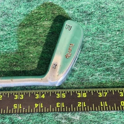 Vintage MacGregor Run-Up Chipper Mens RH Silver Steel Shaft USA Single Golf Club - Thumbnail 5