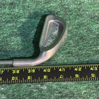 Vintage Ping Eye 2 Karsten 2 Iron Blue Dot Steel Shaft Mens Golf Club USA - Thumbnail 5